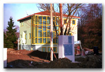 Visualisierung der Hausfassade